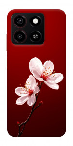 Чехол Sakura red для ZTE Blade A35 4G
