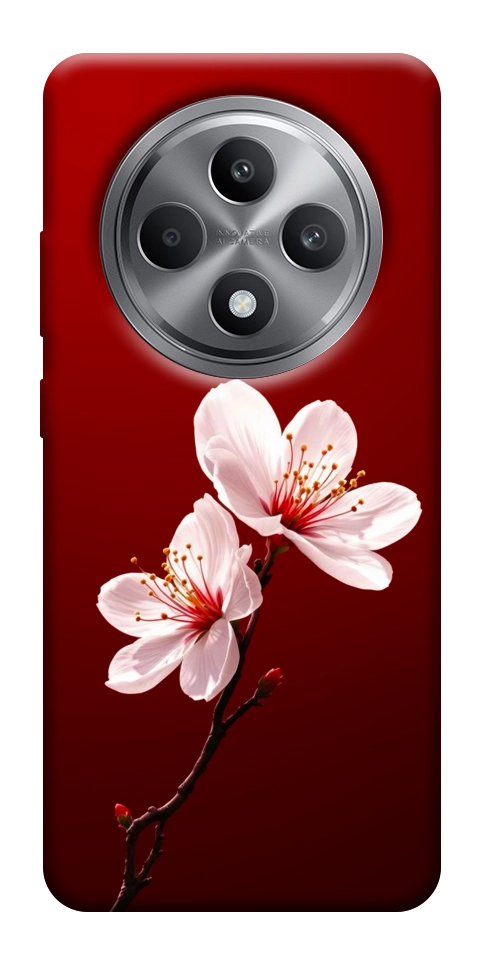 Чехол Sakura red для Oppo Reno 12 F 4G