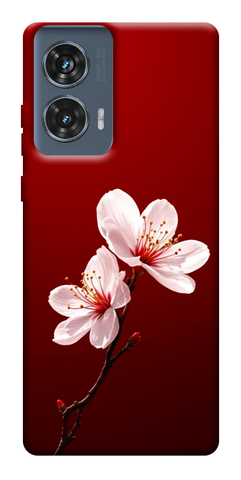 Чехол Sakura red для Motorola Edge 50 Fusion