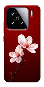 Чехол Sakura red для Xiaomi 15