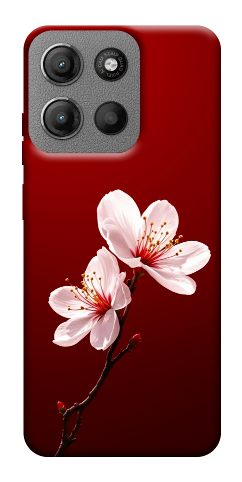 Чехол Sakura red для Motorola Moto G15 4G