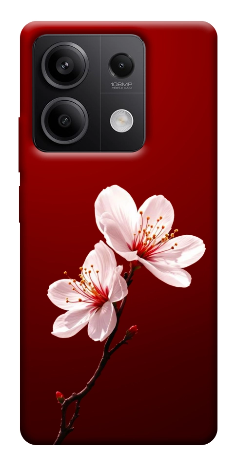 Чохол Sakura red для Xiaomi Redmi Note 13 5G