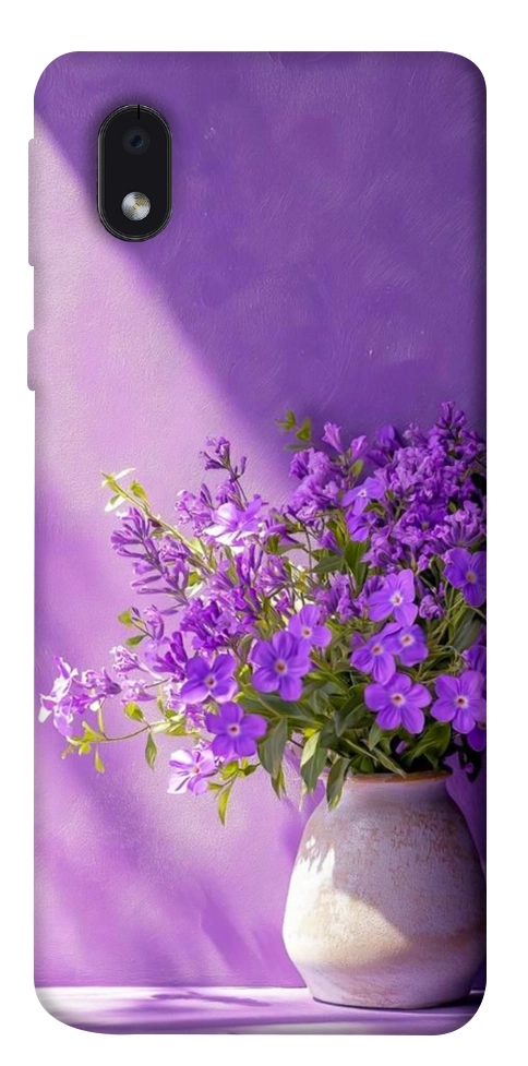 Чехол Vase with flowers для Galaxy M01 Core