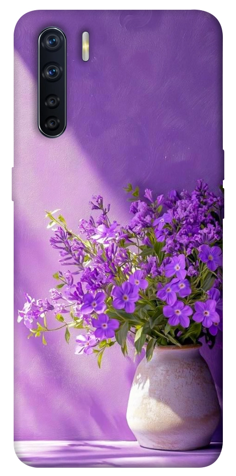 Чехол Vase with flowers для Oppo A91