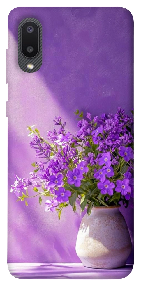 Чохол Vase with flowers для Galaxy A02