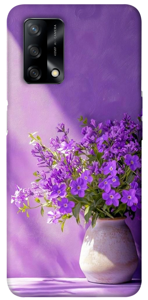 Чехол Vase with flowers для Oppo A74 4G