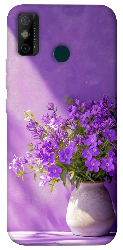 Чехол Vase with flowers для TECNO Spark 6 Go