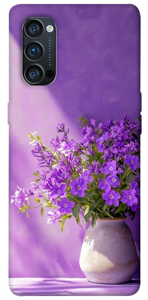 Чехол Vase with flowers для Oppo Reno 4 Pro 5G