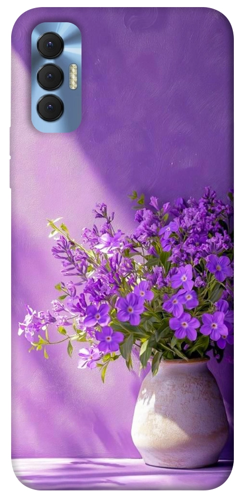 Чехол Vase with flowers для TECNO Spark 8P