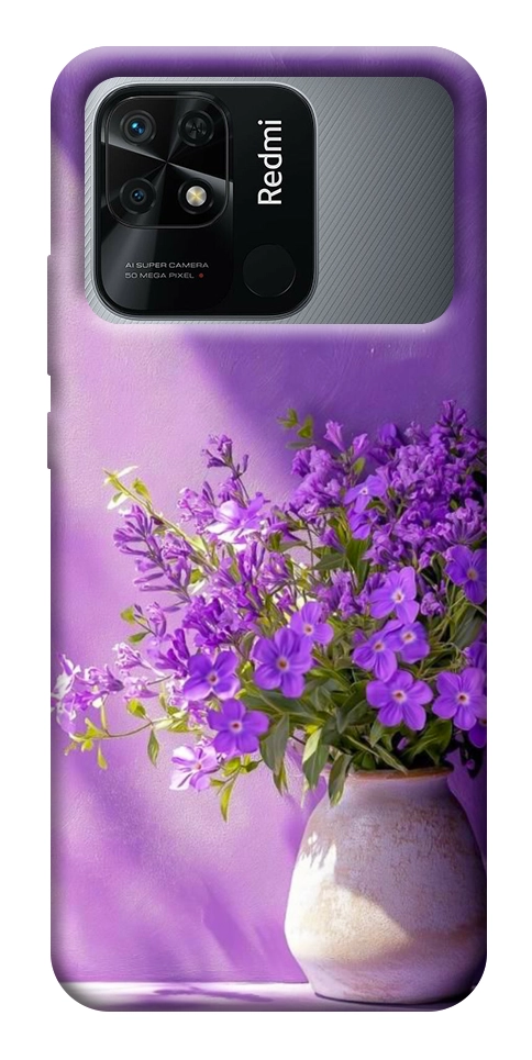 Чехол Vase with flowers для Xiaomi Redmi 10C