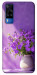 Чехол Vase with flowers для Vivo Y51a