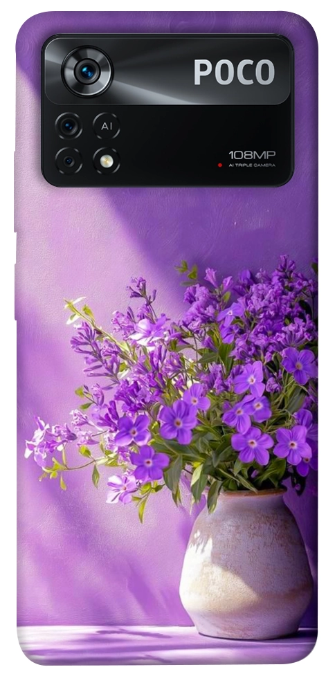Чехол Vase with flowers для Xiaomi Poco X4 Pro