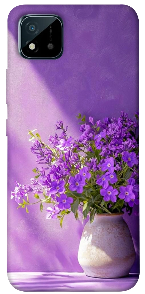 Чехол Vase with flowers для Realme C20