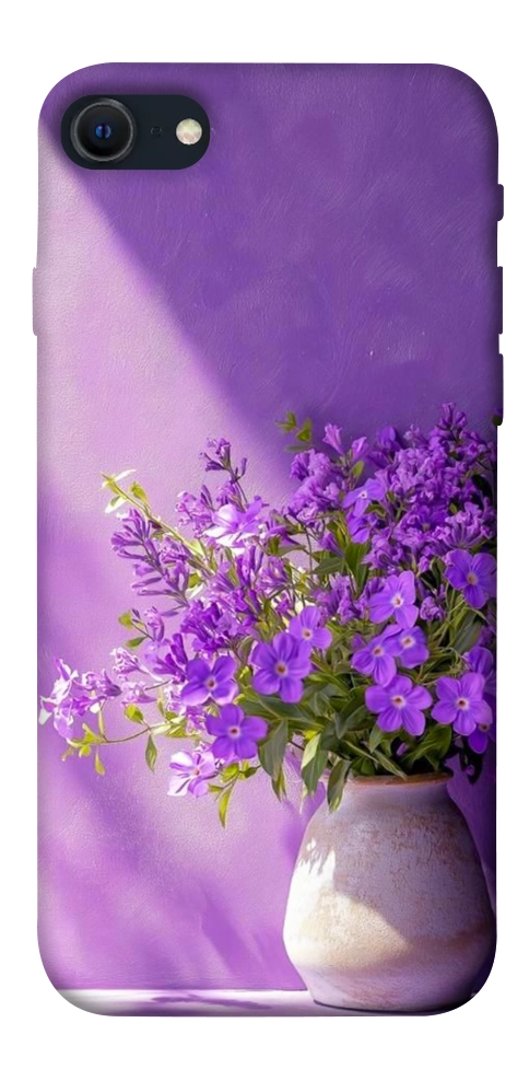 Чехол Vase with flowers для iPhone SE (2022)