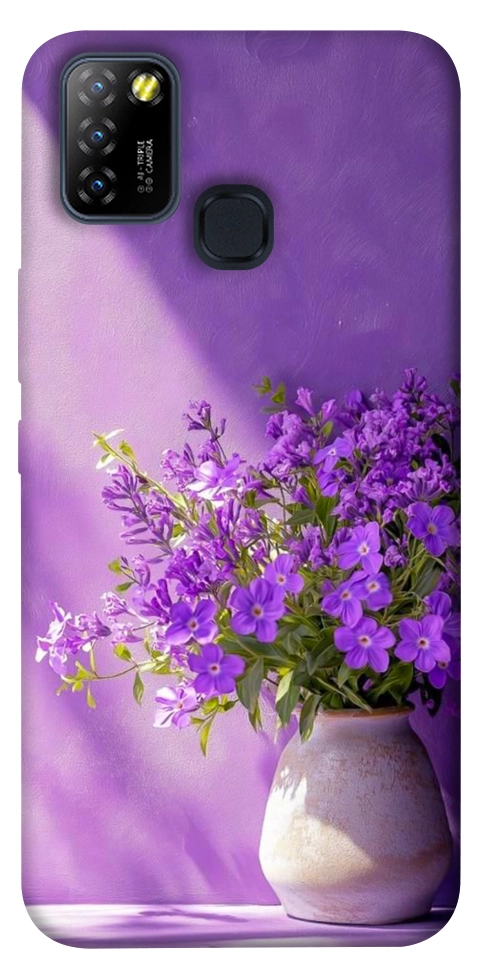 Чехол Vase with flowers для Infinix Hot 10 Lite