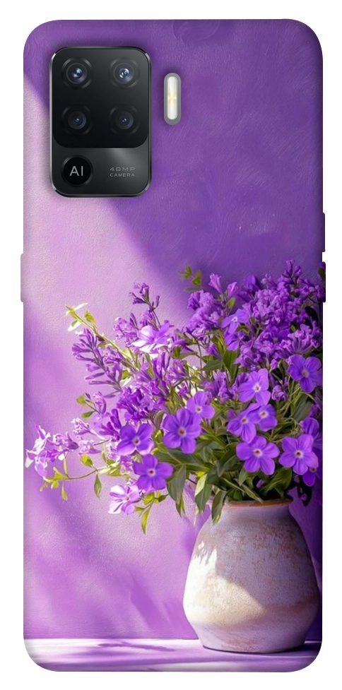 Чехол Vase with flowers для Oppo Reno 5 Lite