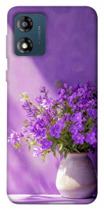 Чехол Vase with flowers для Motorola Moto E13