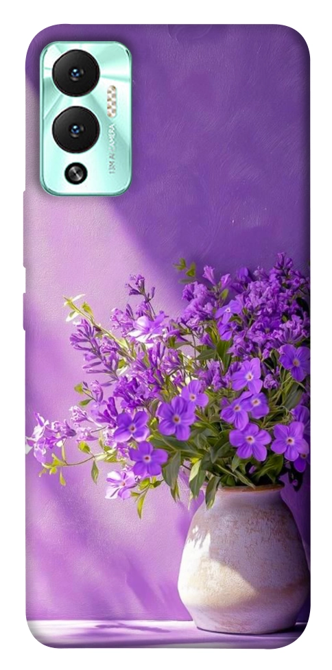 Чехол Vase with flowers для Infinix Hot 12 Play