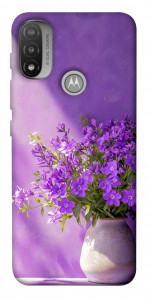 Чохол Vase with flowers для Motorola Moto E20
