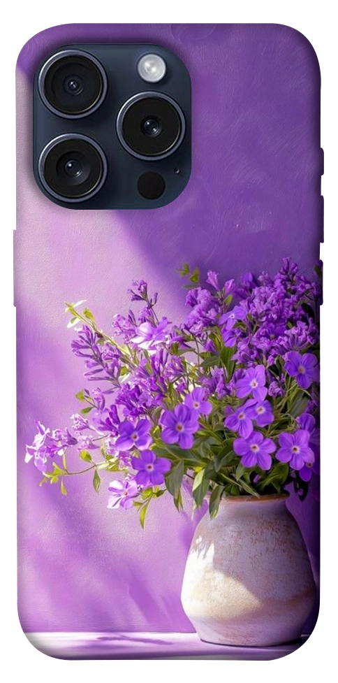 Чехол Vase with flowers для iPhone 15 Pro