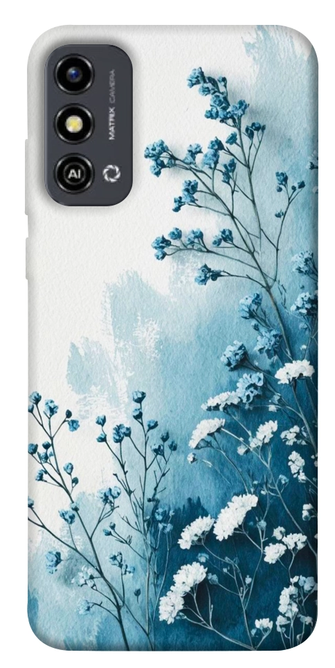 Чехол Blue minimal для ZTE Blade A53
