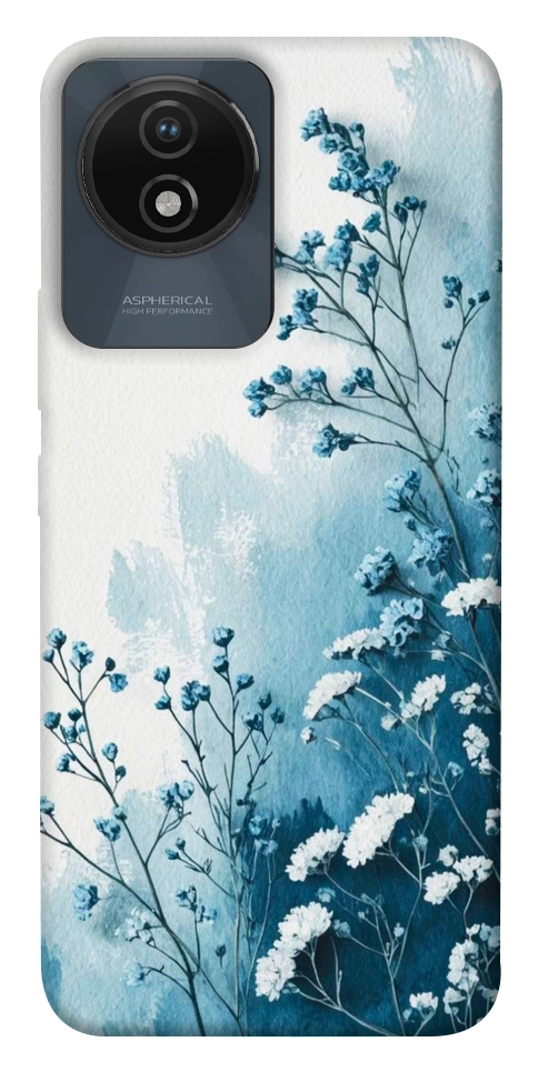 Чехол Blue minimal для Vivo Y02