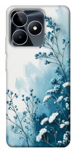 Чохол Blue minimal для Realme C53