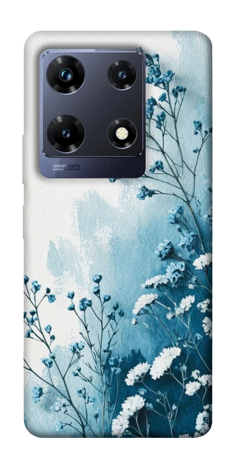 Чехол Blue minimal для Infinix Note 30 Pro NFC
