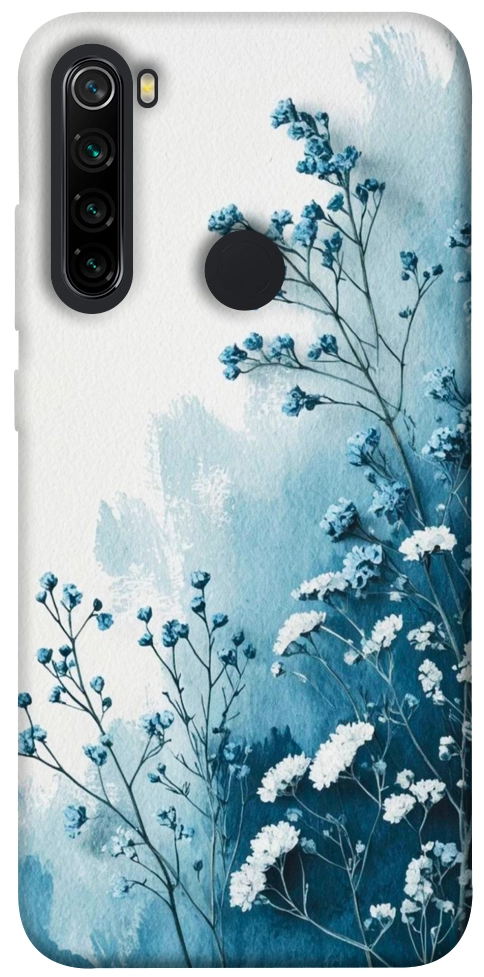 Чохол Blue minimal для Xiaomi Redmi Note 8 2021