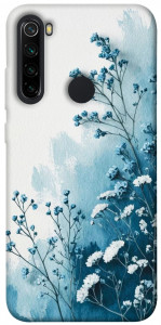 Чохол Blue minimal для Xiaomi Redmi Note 8 2021