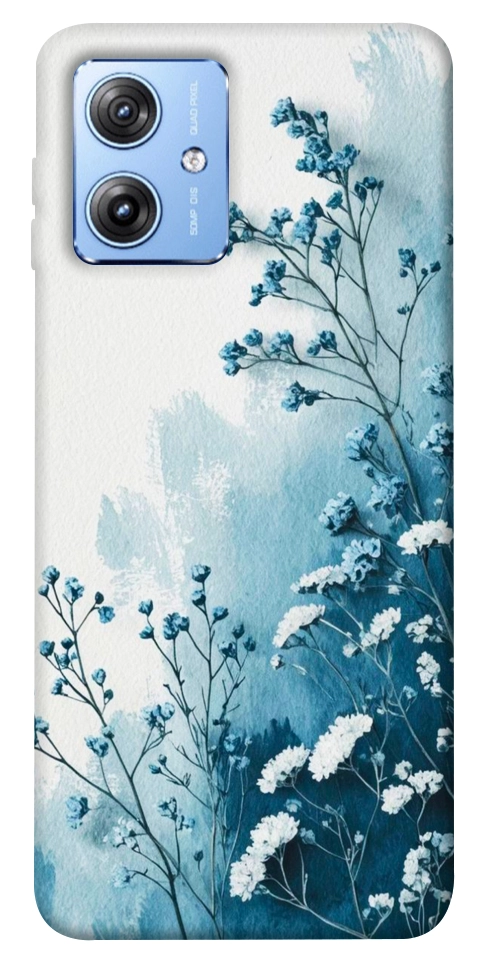 Чехол Blue minimal для Motorola Moto G84