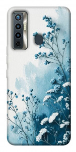 Чехол Blue minimal для TECNO Camon 17