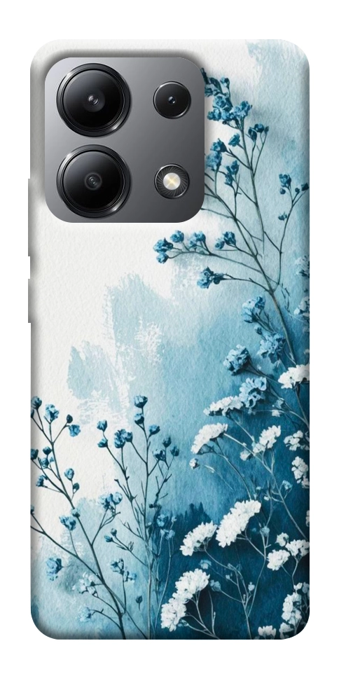 Чехол Blue minimal для Xiaomi Redmi Note 13 4G