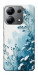Чехол Blue minimal для Xiaomi Redmi Note 13 4G