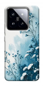 Чехол Blue minimal для Xiaomi 14 Pro