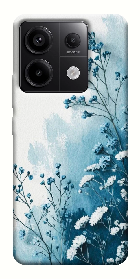 Чехол Blue minimal для Xiaomi Redmi Note 13 Pro 4G