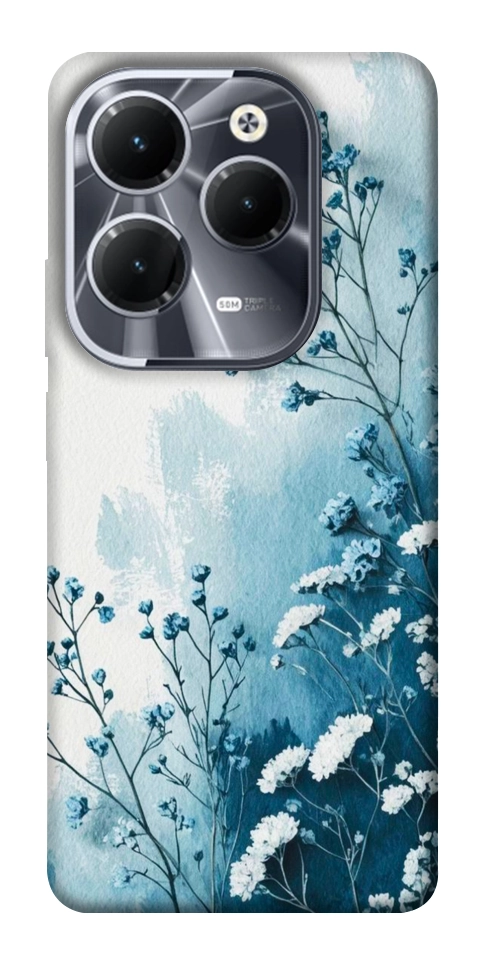 Чехол Blue minimal для Infinix Hot 40