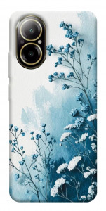 Чехол Blue minimal для Realme C67 4G
