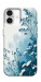 Чехол Blue minimal для iPhone 16 Plus