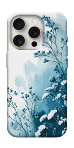 Чохол Blue minimal для iPhone 16 Pro Max
