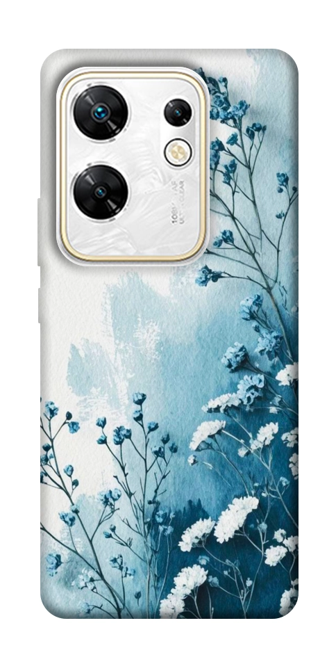 Чехол Blue minimal для Infinix Zero 30 4G