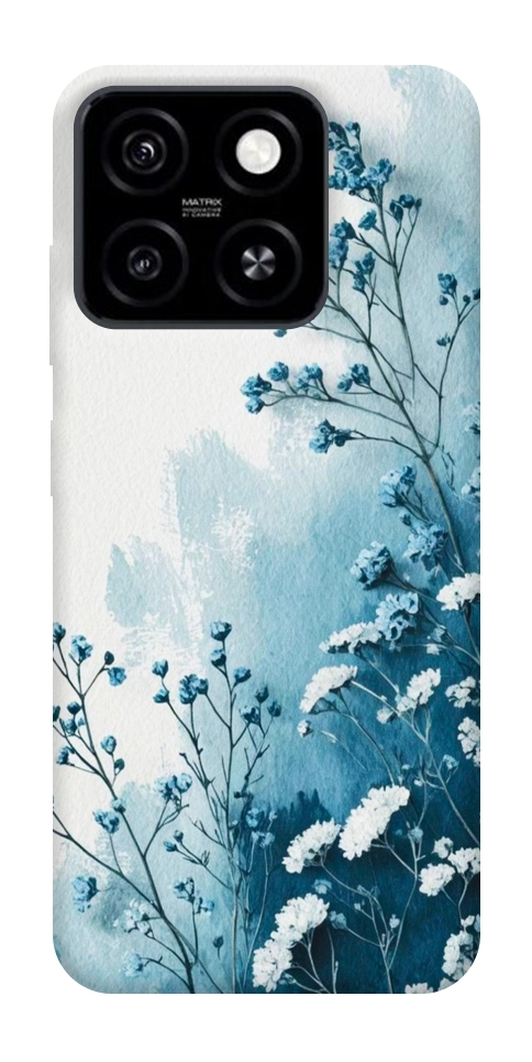 Чехол Blue minimal для ZTE Blade A55 4G