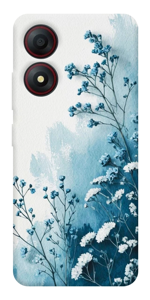 Чехол Blue minimal для ZTE Blade A34 4G
