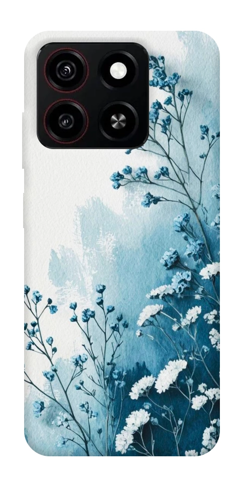 Чехол Blue minimal для ZTE Blade A35 4G