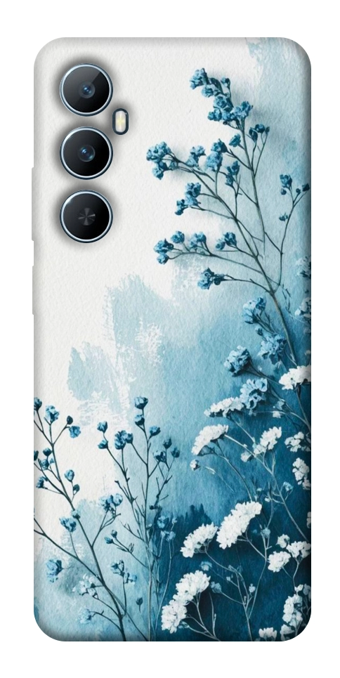 Чехол Blue minimal для Realme C65 4G