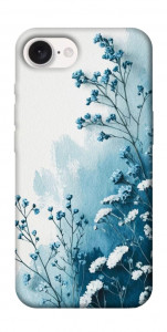 Чехол Blue minimal для iPhone 16e