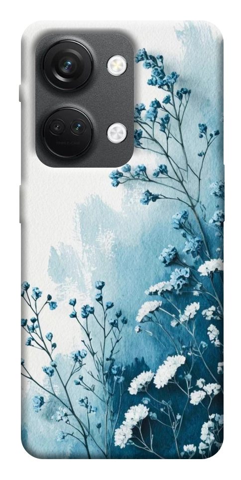 Чехол Blue minimal для OnePlus Nord 3