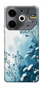 Чохол Blue minimal для TECNO Pova 6 Neo (LI6)