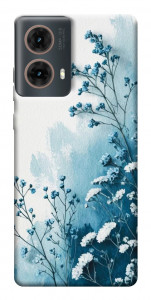 Чехол Blue minimal для Motorola Moto G85