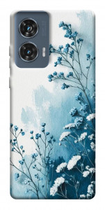 Чехол Blue minimal для Motorola Edge 50 Fusion
